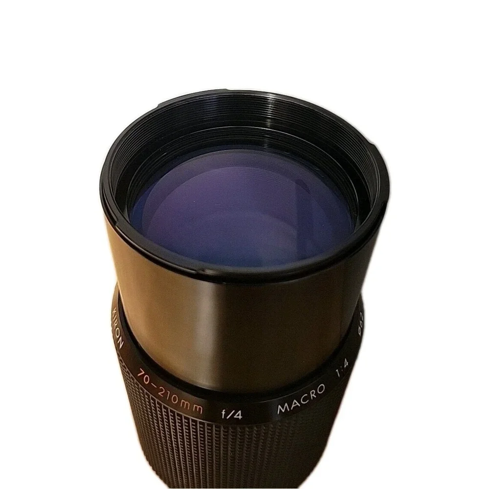 Kiron Lens 70-210mm 1:4 Macro MC Zoom SLR Canon FD Mount Manual Focus